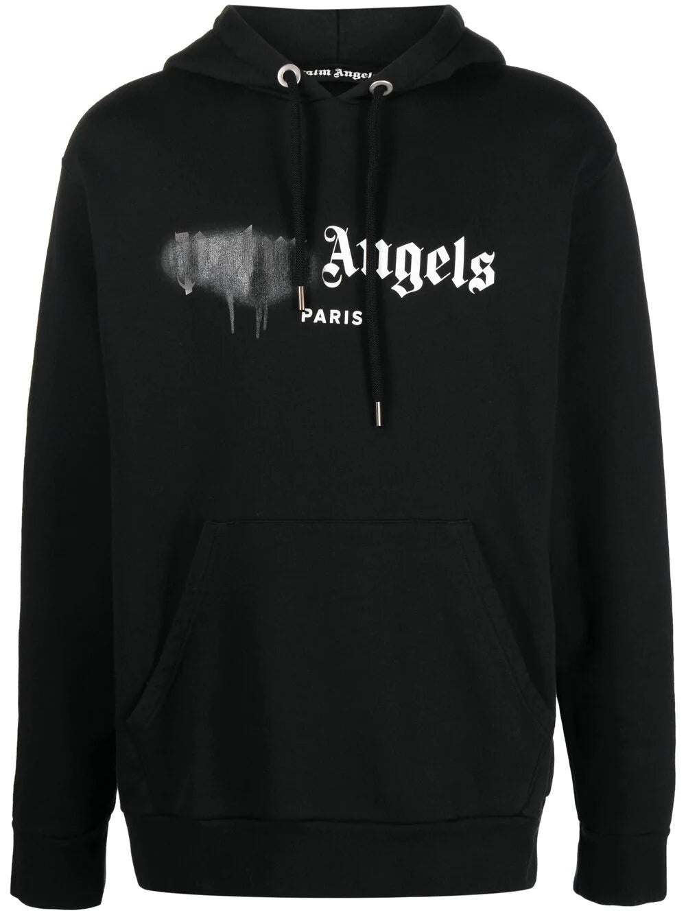 Felpa Palm Angels - Grey on Black